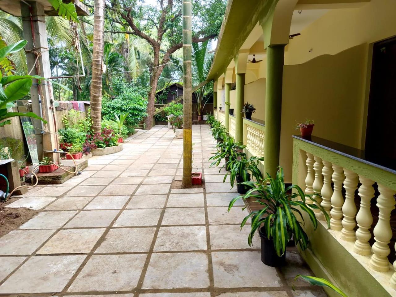 One Love Guest House Morjim Buitenkant foto